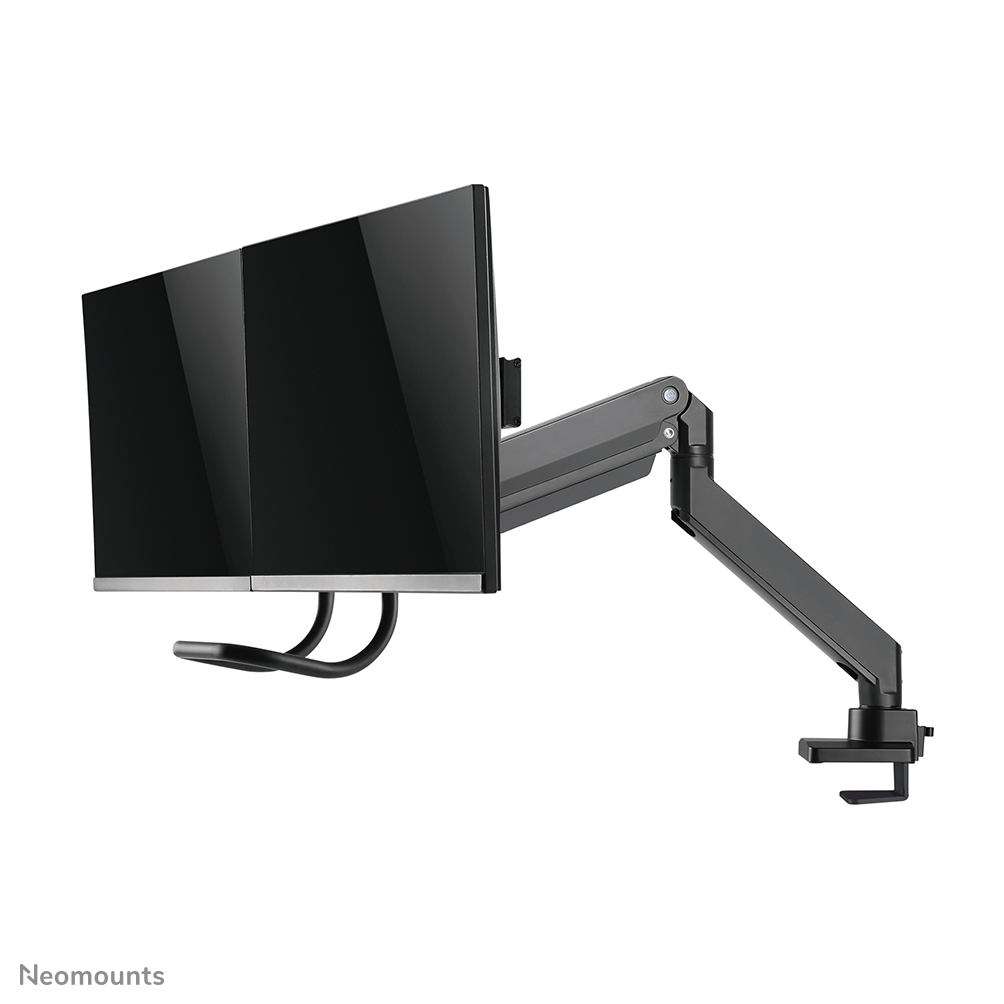 Neomounts NM-D775DXBLACK Monitorarm 10-32" - Gasfeder - Topfix - 180°-Stopp
